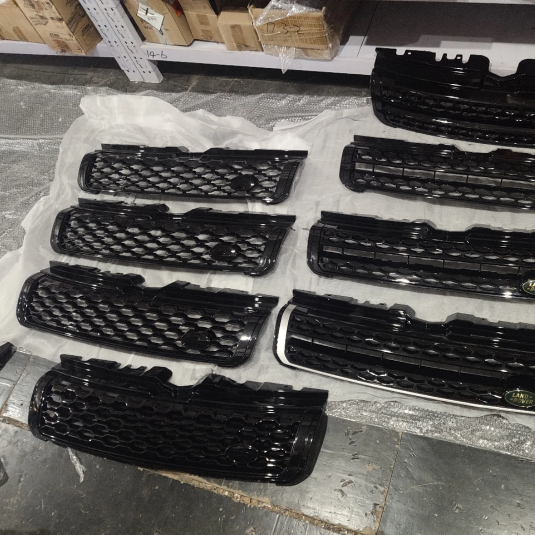 路虎极光通风网全黑中网 发现神行全黑中网