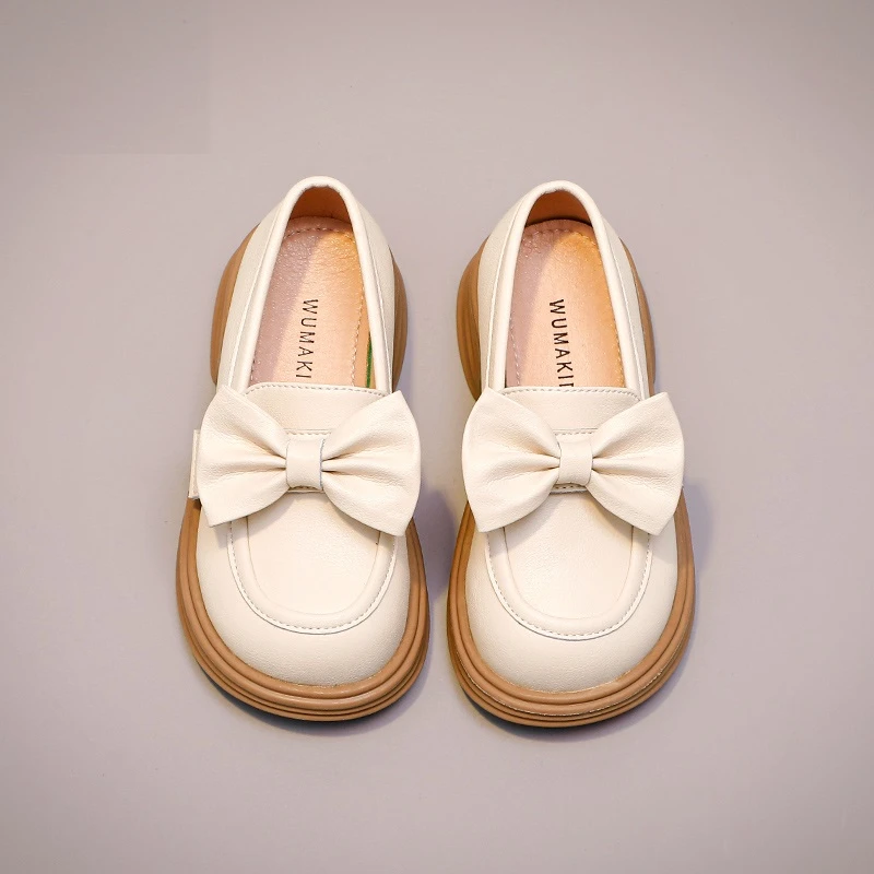 女童鞋子儿童真皮公主鞋2024新款宝宝软底春夏季小皮鞋233558