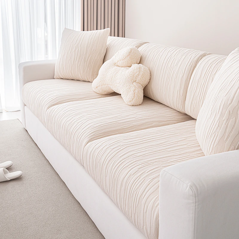 (木皮纹)沙发套罩简约四季通用防滑沙发垫子沙发坐垫套弹力沙发笠