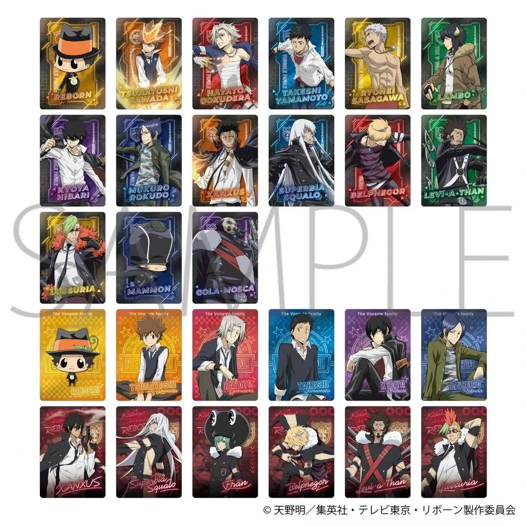 家庭教师HITMAN REBORN! 霓虹金属风闪卡