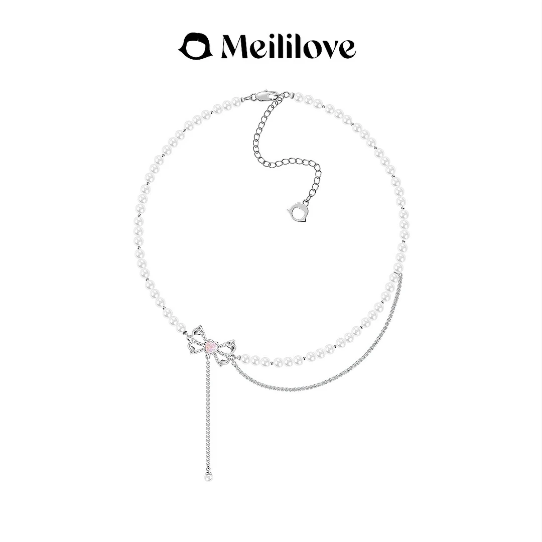 meililove/莓拉 铜合金项链 「浮光一梦」-项链PP19
