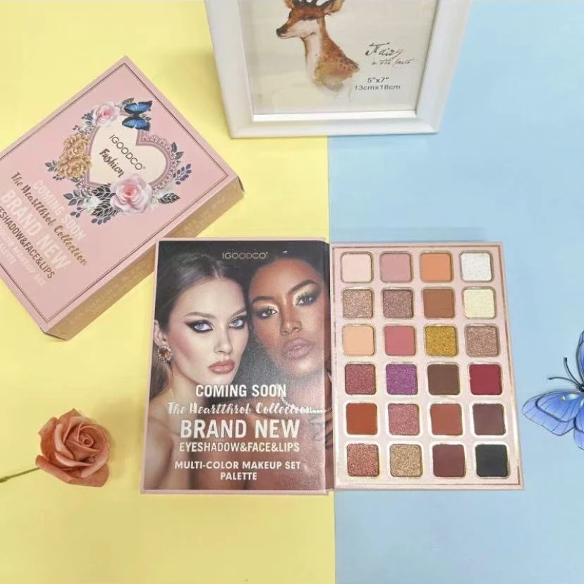 专业彩妆书本眼影盘78色高光腮红多用化妆师推荐