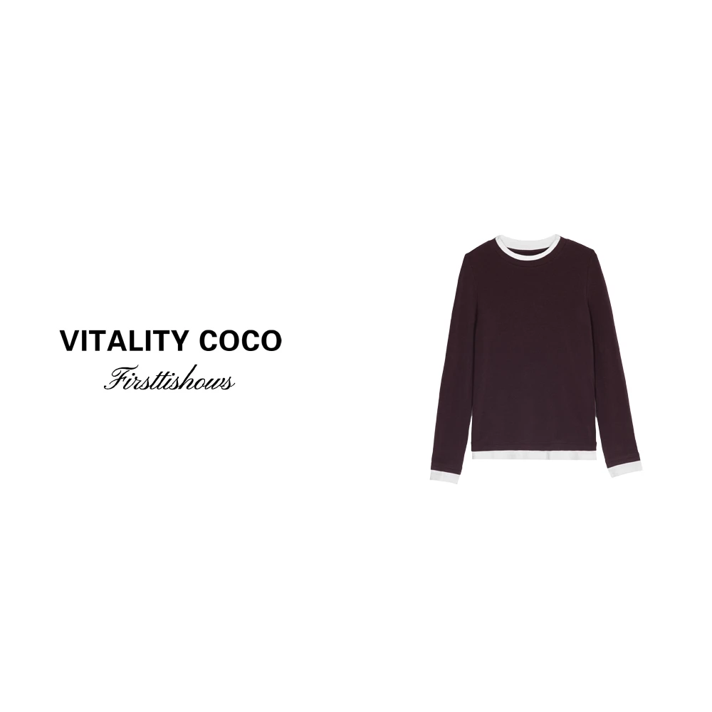 「VITALITY COCO」秋冬上新热卖舒适休闲百搭t恤-1458