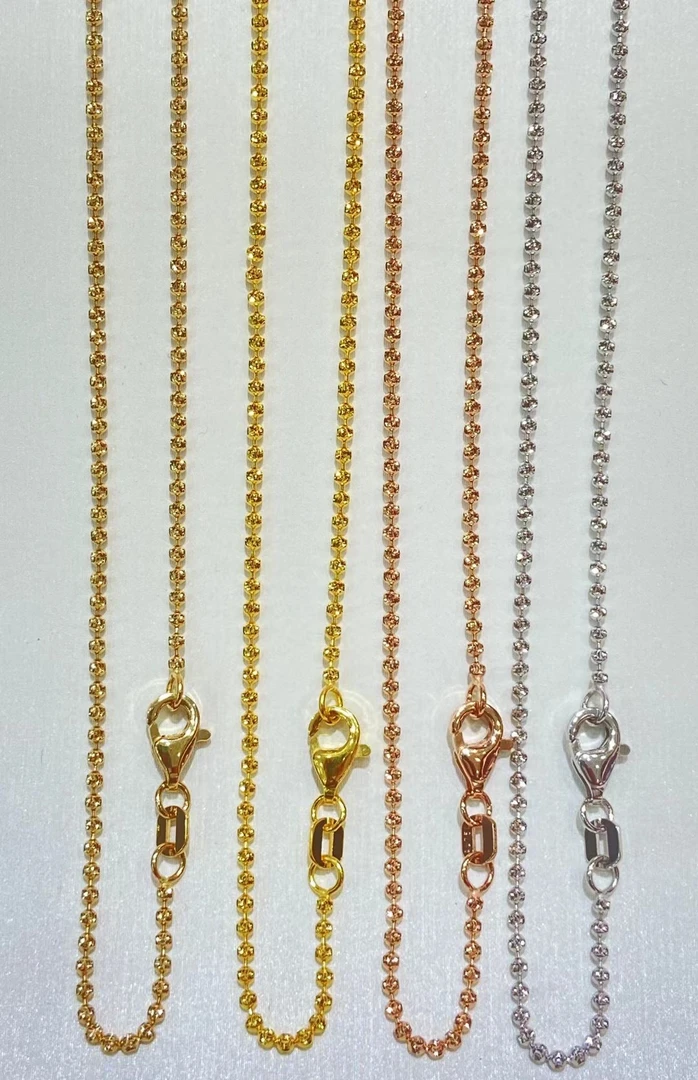 (多款发其一)18k金固定不调节意大利进口钻-石项链(撕毁标签不退)