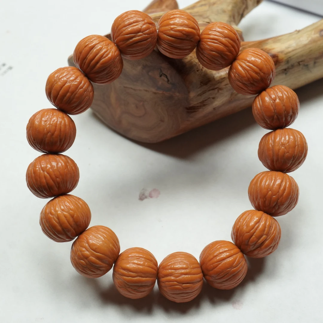 尺寸16mm-17mm左右猴头原皮原色猴头土豪头尾无修《小鱼文玩》L024