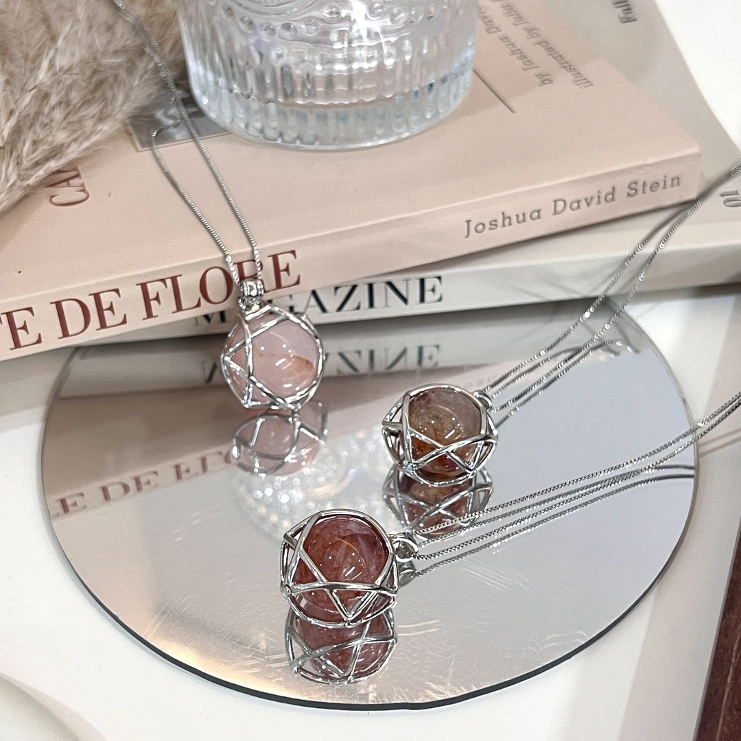 【圣斗士】DM1361红胶花吊坠（有矿坑）配TL001-2多样性发一