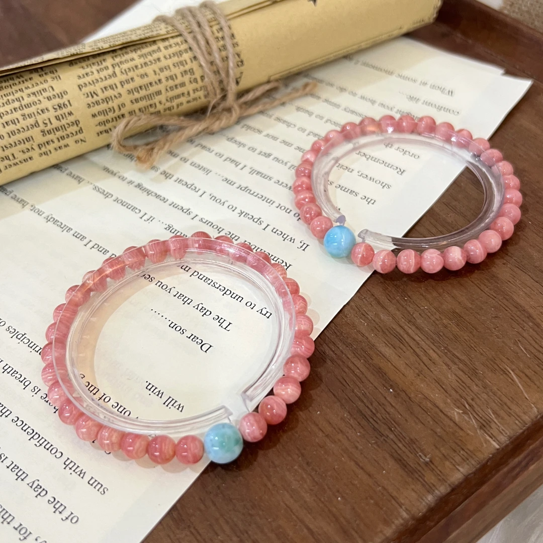 【爱琴海】DM0913红纹石海纹石手链多样性发一