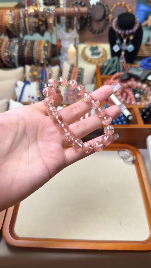 【闪购商品】水晶手链未镶嵌w16，银丝玫瑰 多样性发一