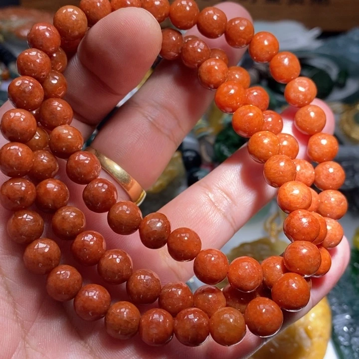 翡翠颈饰未镶嵌保真天然a货翡翠