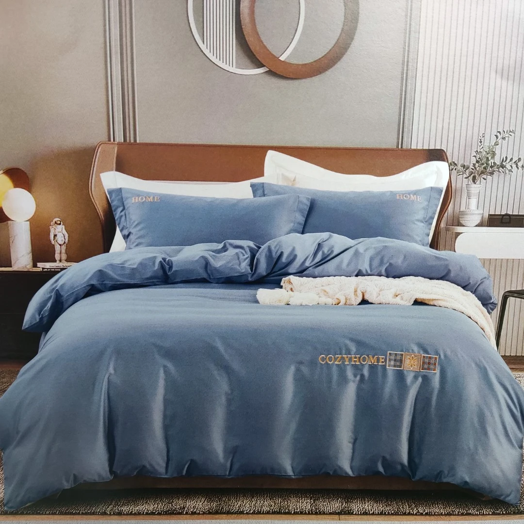 【小林家纺馆】豪华长绒棉四件套-凯特