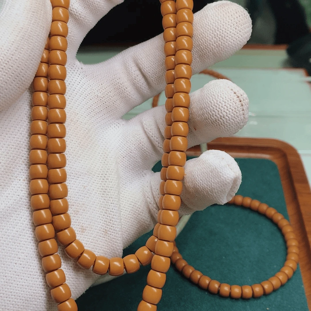 5.8核尖精工108微白直切全品脖挂橄榄核108核尖