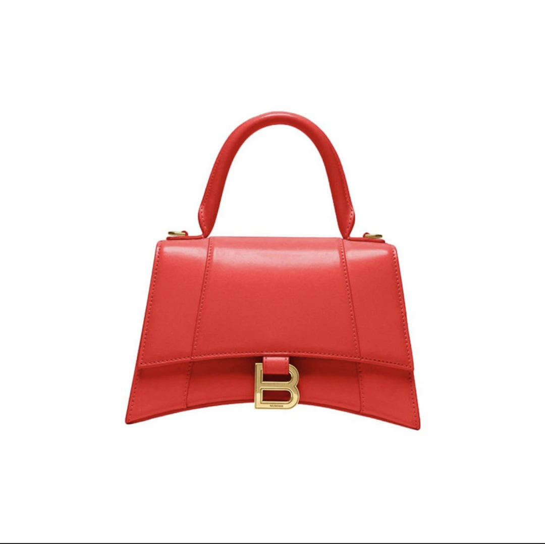 99新 Balenciaga/巴黎世家 沙漏包斜挎包手提包 S码气质