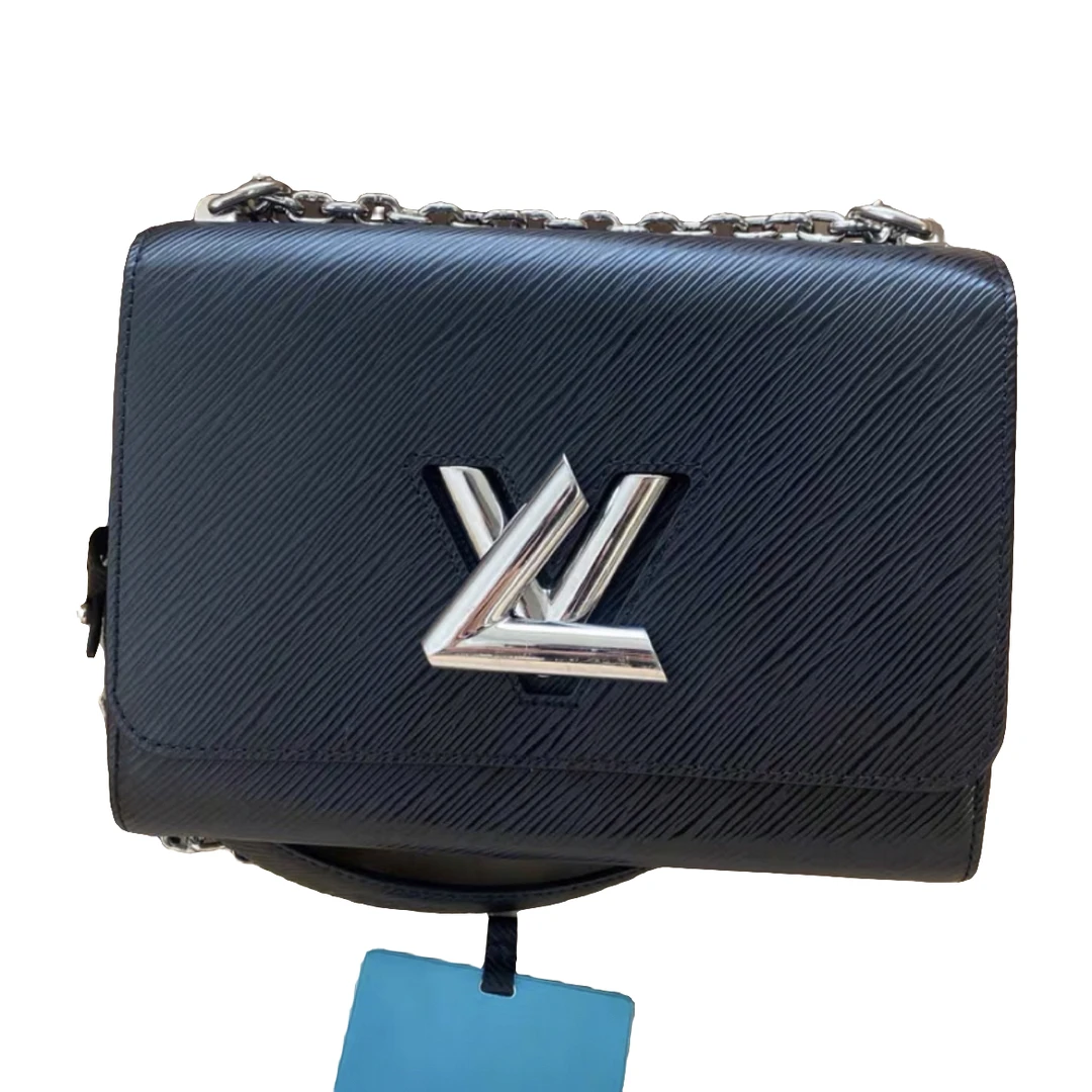 95新 LouisVuitton/路易威登 水波纹twist扭扭包腋下包斜挎包18年
