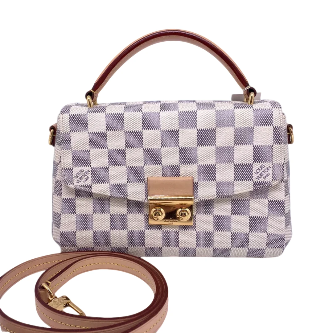 95新 LouisVuitton/路易威登 croisette邮差包手提包斜挎包18年