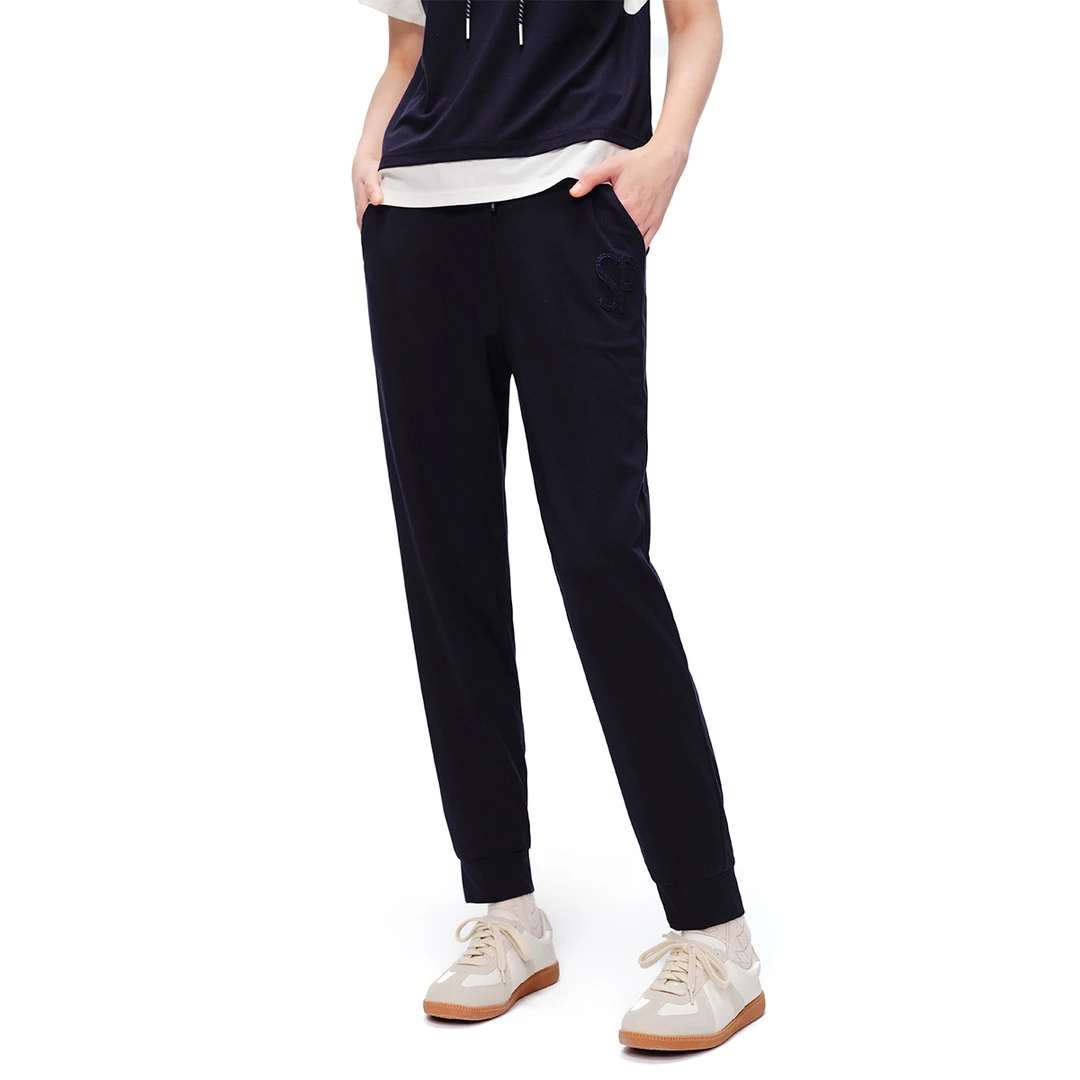 SALT.P可颜 2024年夏季新款凉感针织运动风百搭休闲裤AC64206060