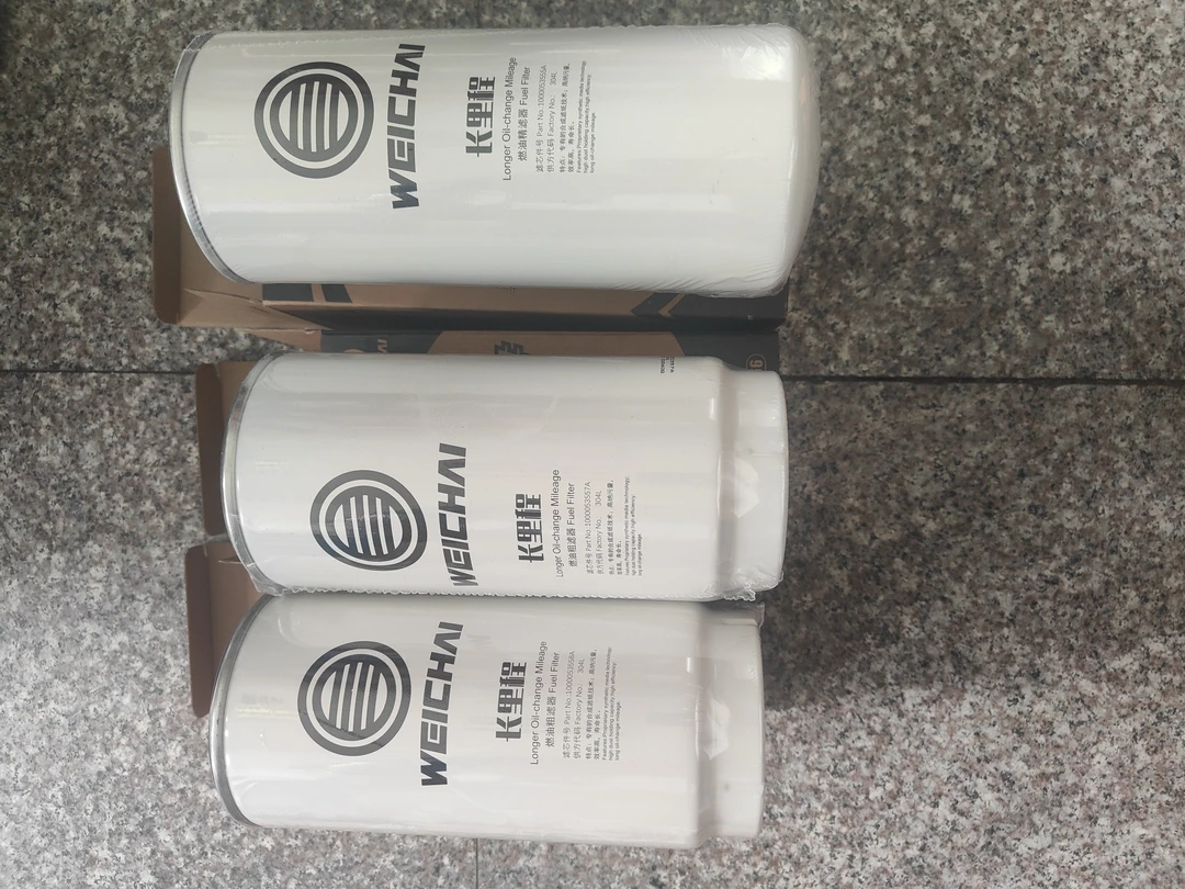 原厂潍柴P12 P13柴油滤芯一套三个