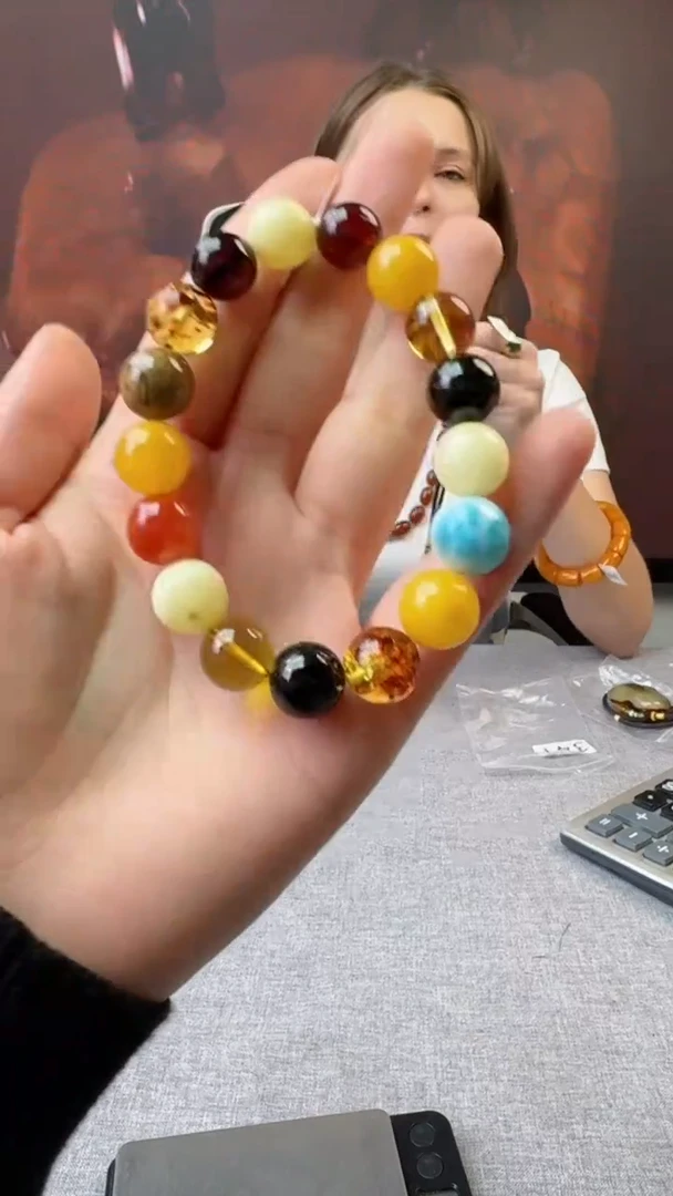 【闪购商品】琥珀手串未镶嵌146
