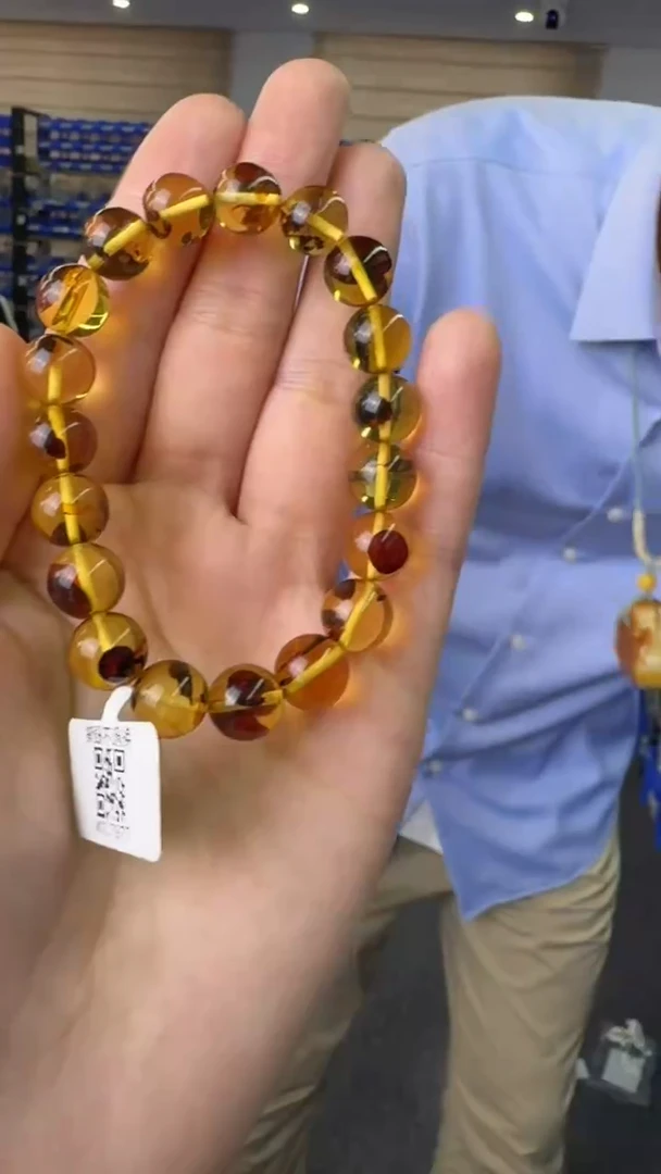 【闪购商品】琥珀手串未镶嵌129