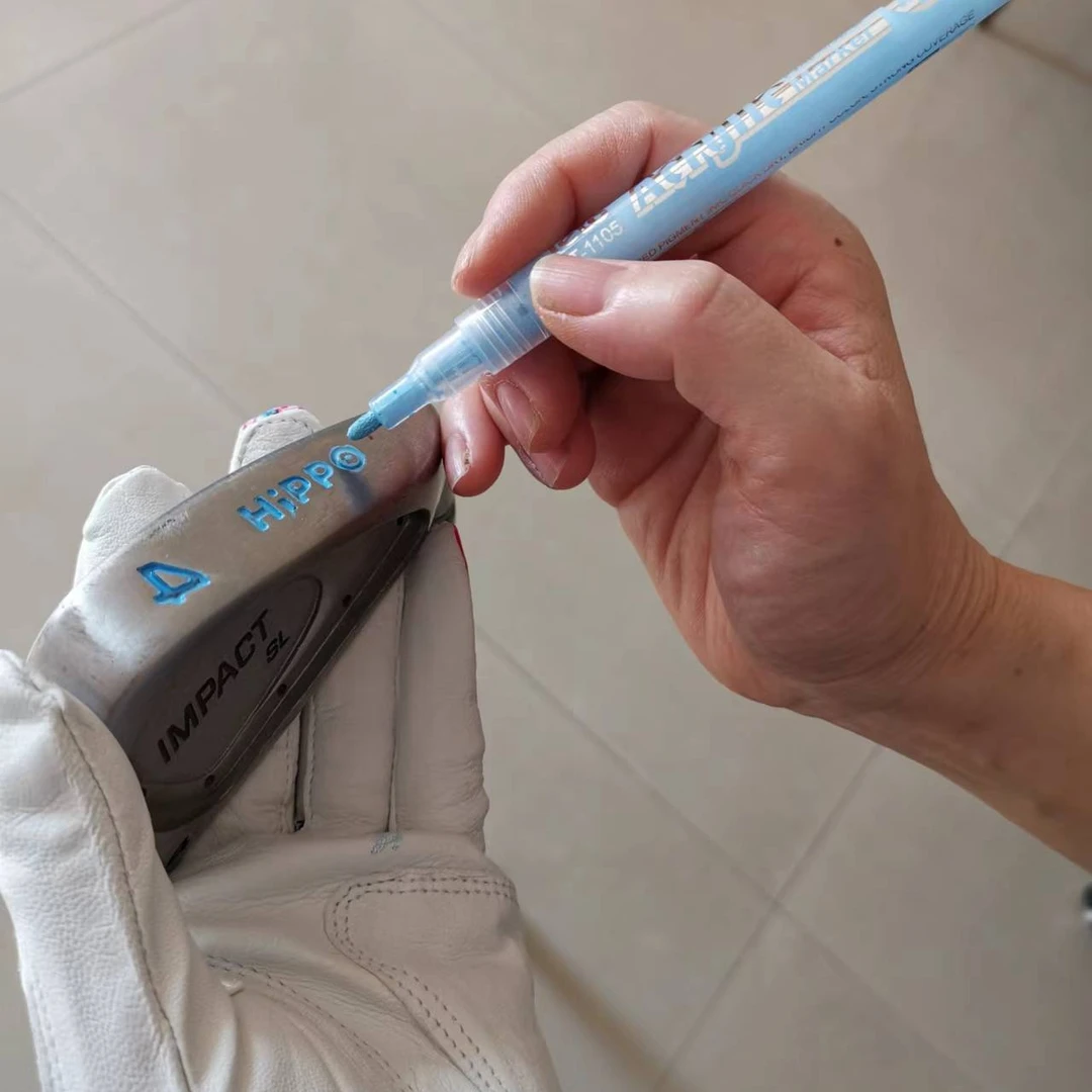 高尔夫上色笔 高尔夫球杆球头DIY改色笔 球杆工坊 上色笔 涂色笔