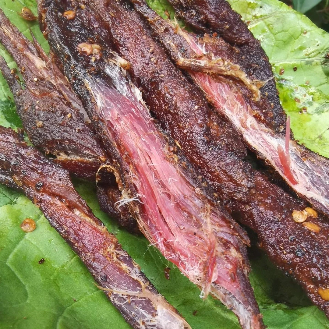 炭烤猪瘦肉干巴麻辣原味（阿秀姐家）直接吃肉干100克一包