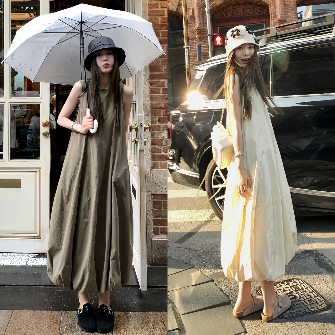 2024新款高级感孕妇装连衣裙宽松显瘦中长款孕期穿搭洋气百搭潮妈