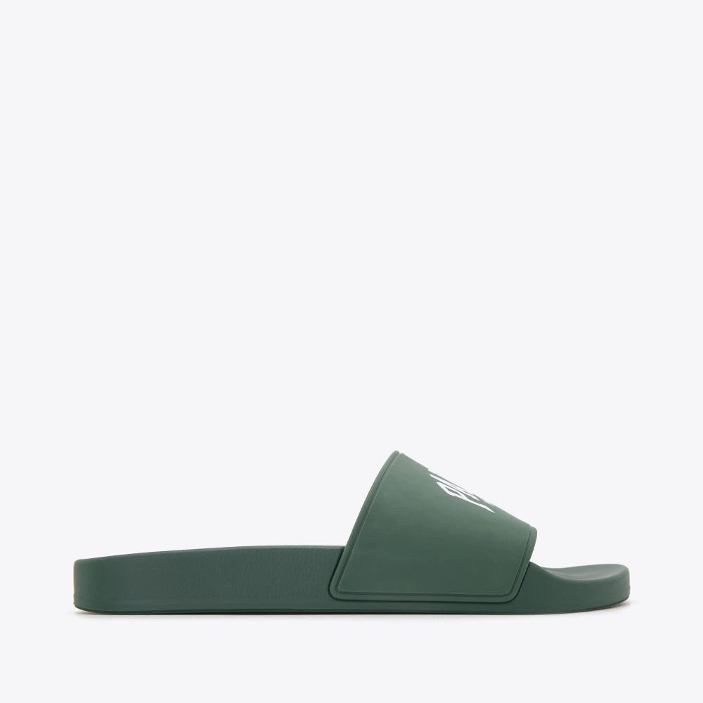 全新未使用 Balenciaga/巴黎世家 字母男士露趾一字拖凉鞋拖鞋605