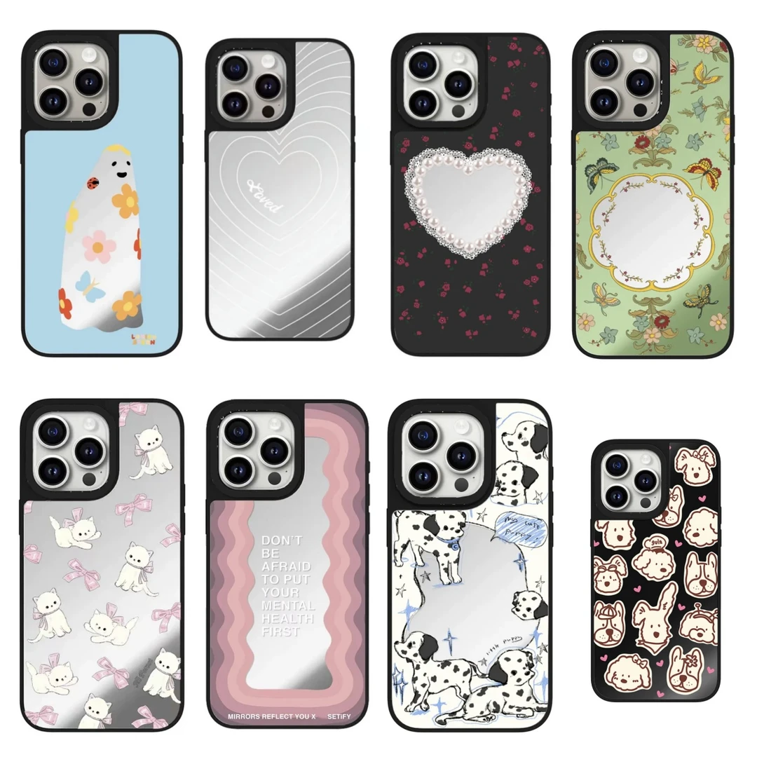 【镜面超高版】潮高颜值适用于iphone16romax苹果15pro14/13手机壳