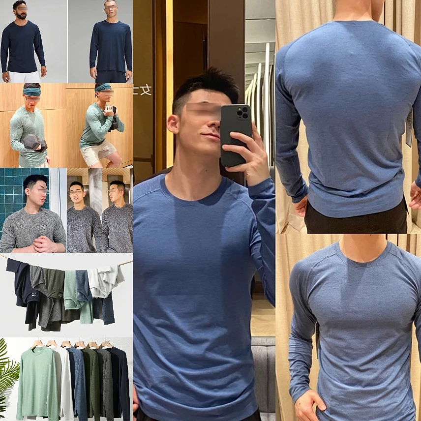 体感爆表！Airpro-Heat科技透气保暖运动休闲情侣长袖T恤男打底衫