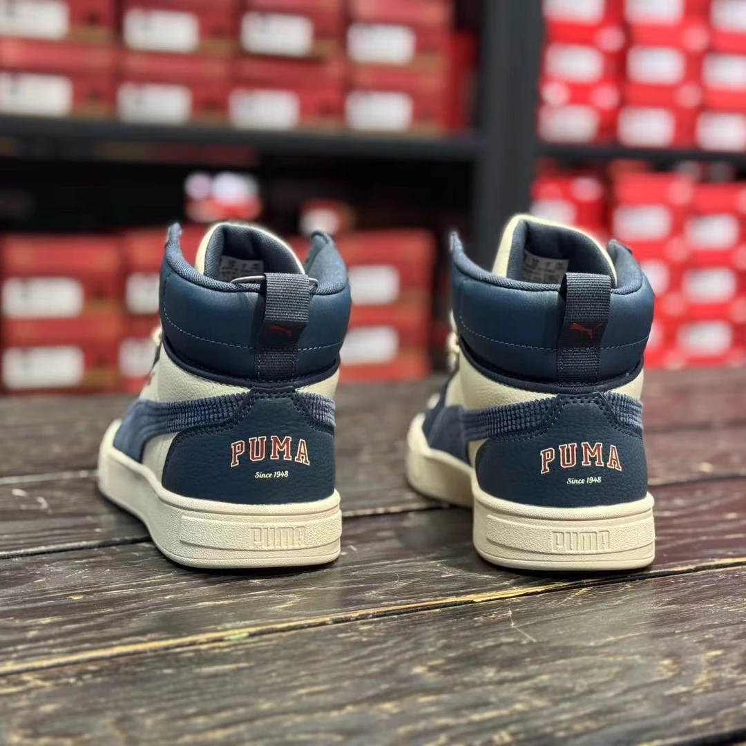 PUMA彪马新款男女中帮活力拼色经典复古百搭透气板鞋CAVEN 401939