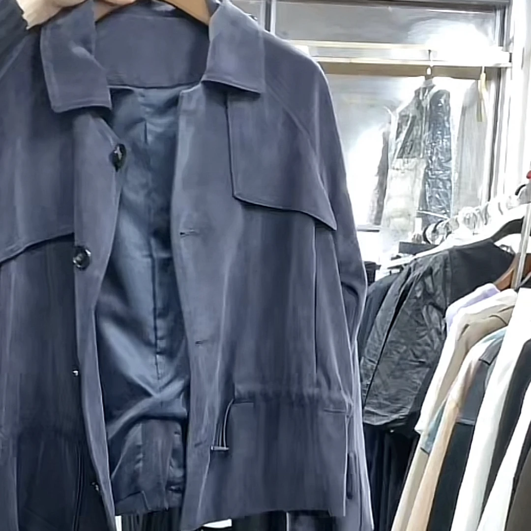 YEVACHAO 福利款深灰色短外套