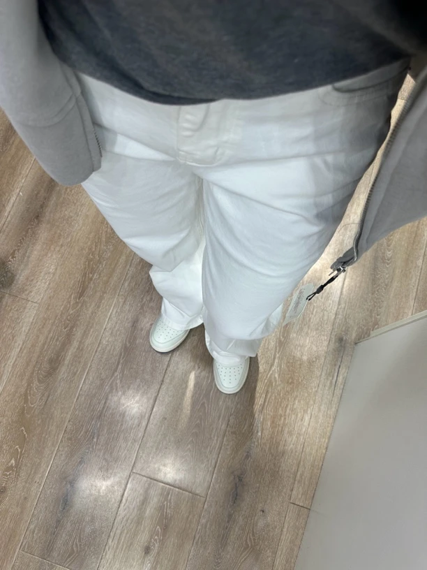 拉岗 新款百搭直筒裤