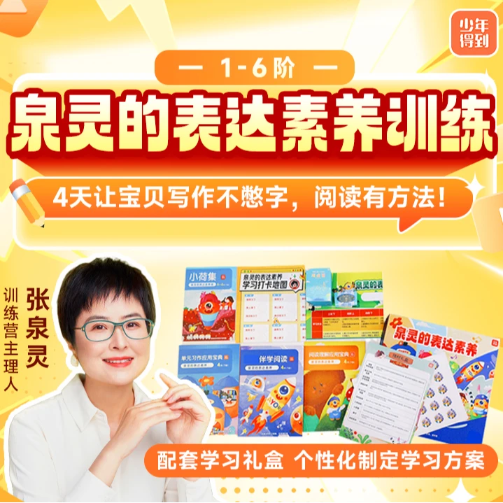 泉灵的表达素养训练【精品礼盒+4天视频讲解】