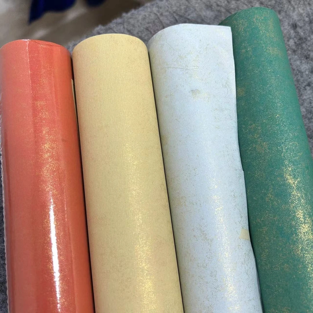【直播专属】四色蜡染光面和鎏金长卷八分熟专业书法创作纸