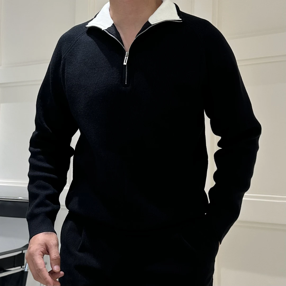 简约百搭翻领毛衫 | 秋季系列 | 早秋新款亲肤舒适时尚毛衫66081