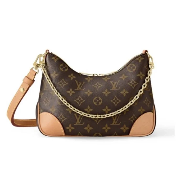 99新 LouisVuitton/路易威登 Lv黄牛角单肩斜挎包