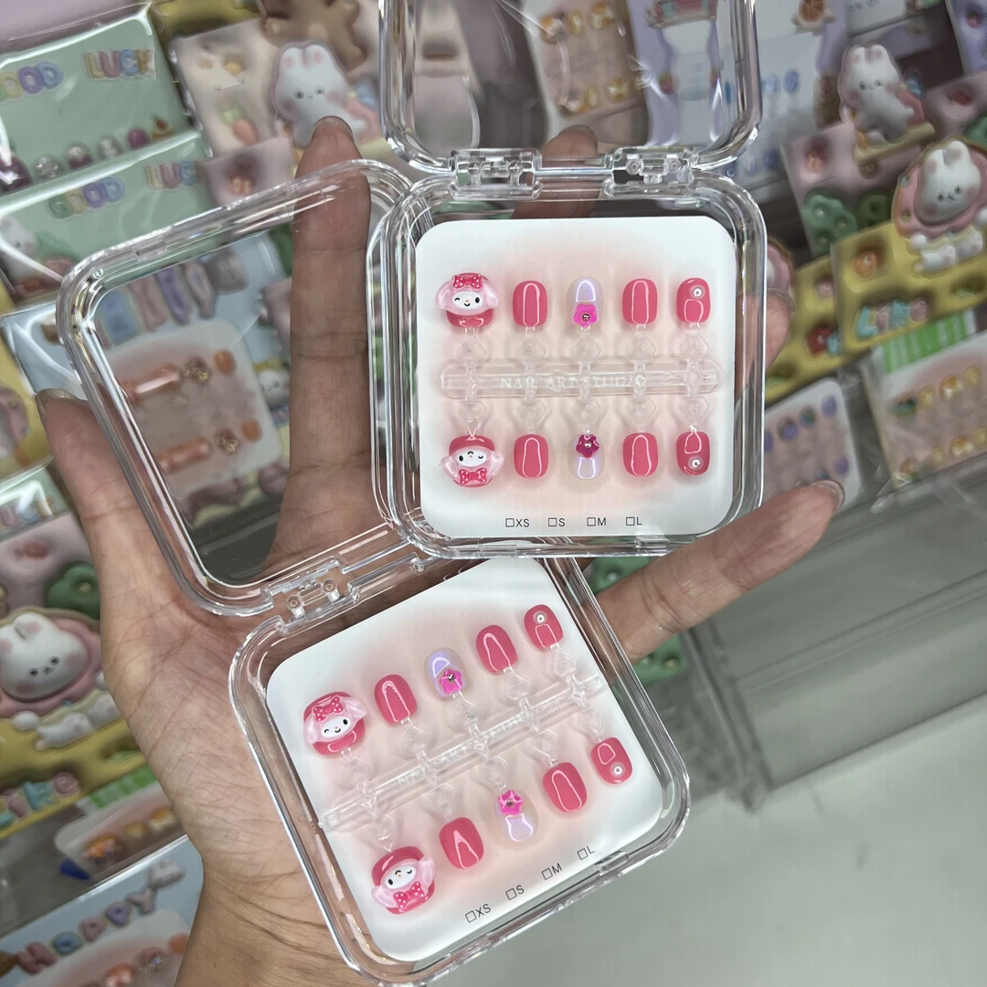【甜心宝贝】——粉红色穿戴甲一桐穿戴甲