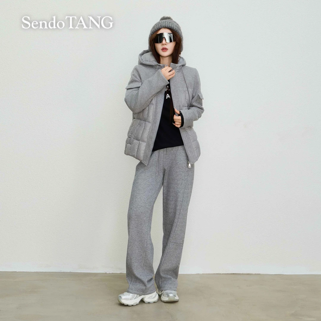 南油高货【自在节奏】胖多女装新款时尚高级感显瘦百搭外套裤子套装