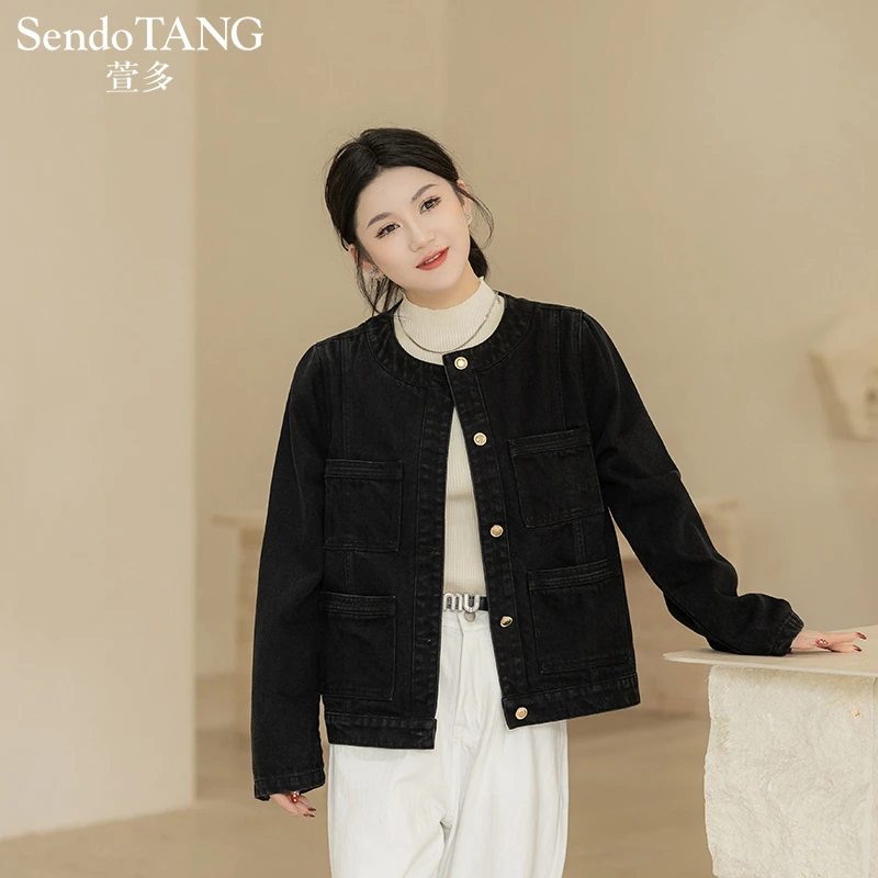 【下一秒】大码女装气质设计感时尚宽松显瘦长袖胖mm外套