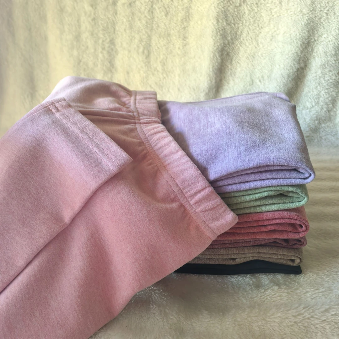 加绒保暖衣桑蚕丝羊毛保暖内衣圆领裤子女款秋冬季打底秋裤内穿