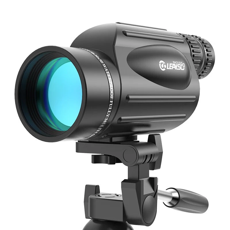 追光者10-30X50高清超清高倍充氮防水手持长焦单筒望远镜可调变倍