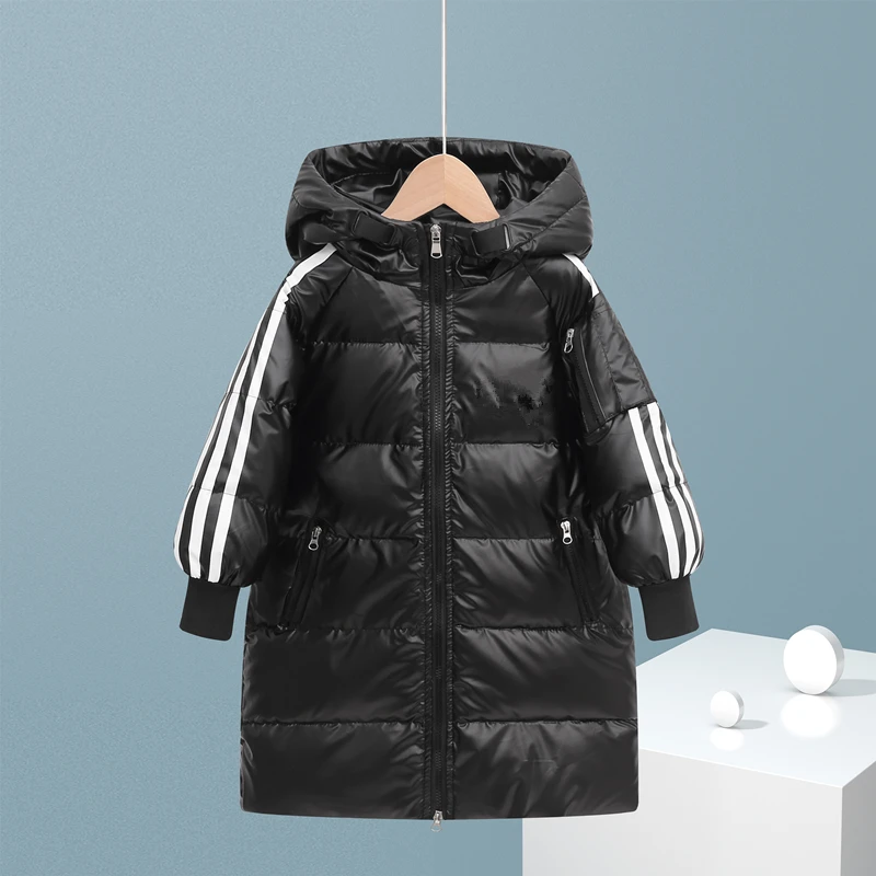 清货儿童防寒服男童女童中长款韩版氧气免洗亲子装外套保暖冬季