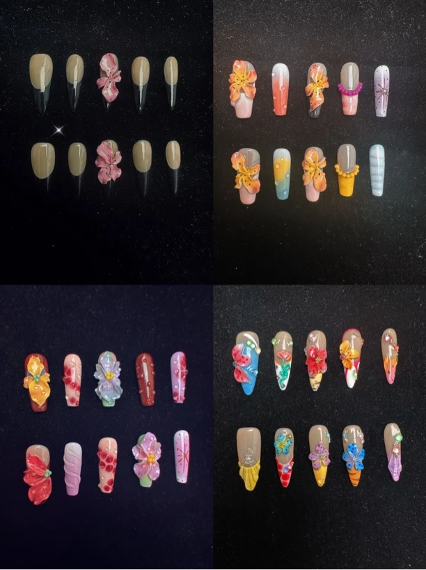 辣妹 甜妹穿戴甲  定制款手工