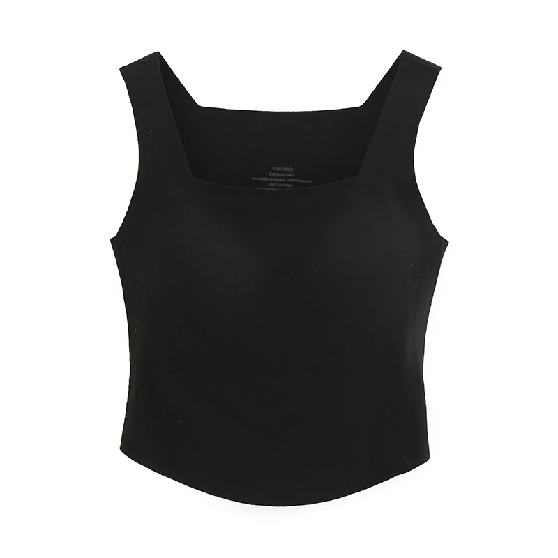 秋冬季百搭暖绒极简保暖美背背心ZBYP0154