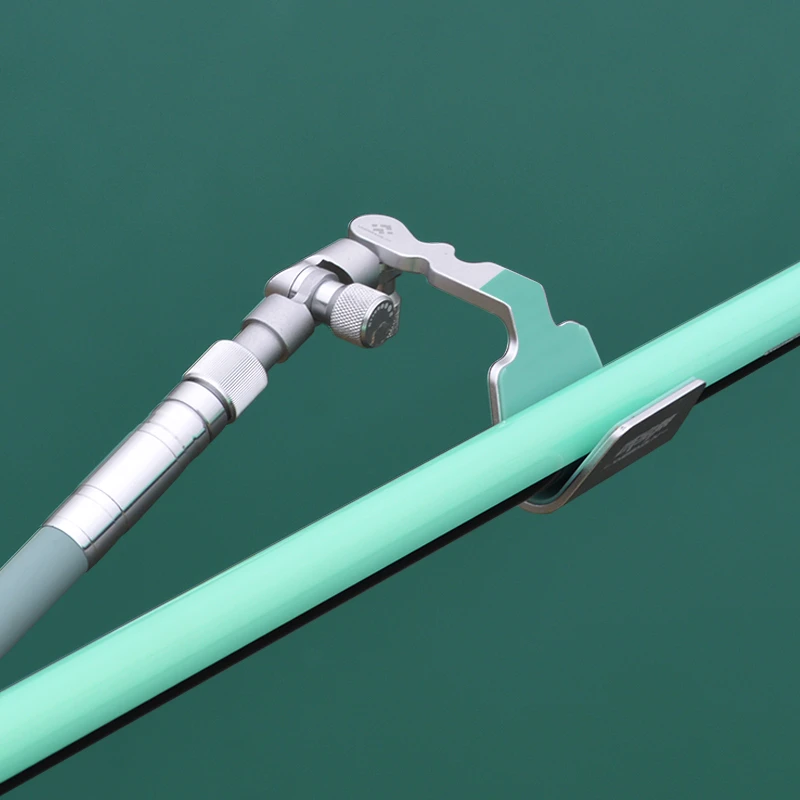 威宝莱拐角支架头黑坑竞技架杆器大物炮台支架侧弯头架竿羊角头