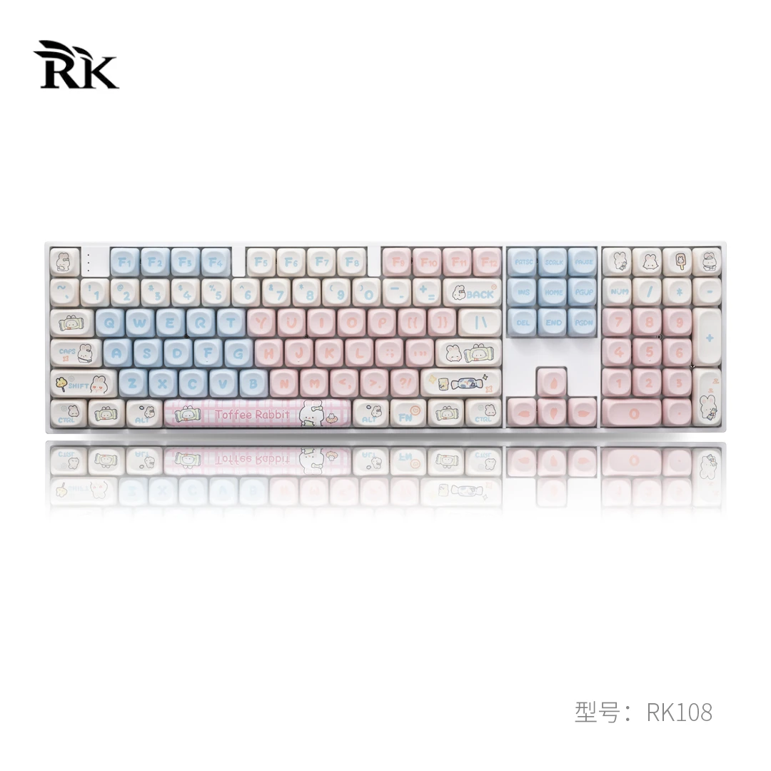 other/其它客制化108键单模有线机械键盘青茶轴办公游戏女生可爱