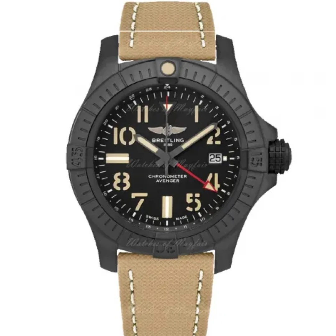 全新未使用 BREITLING/百年灵 v32395101新型复合材料轻便耐磨