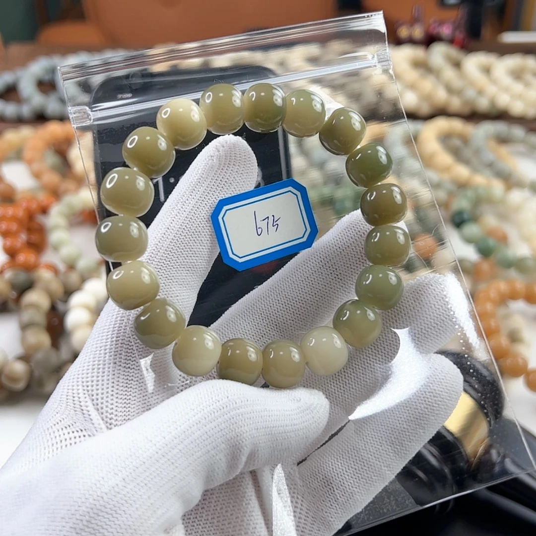 【闪购商品】菩提根/象牙果手串恋*脑编号675