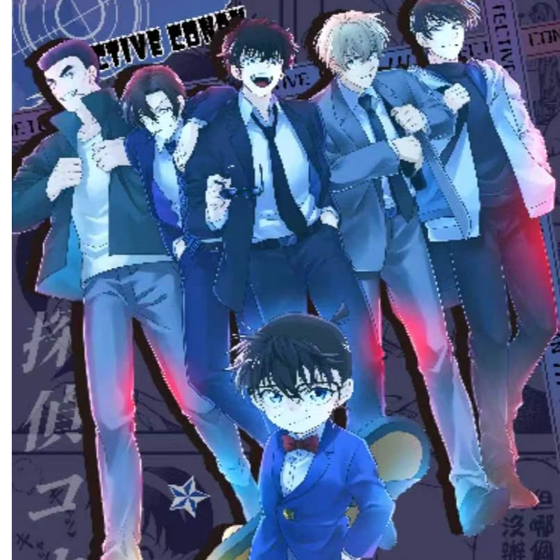 【尖叫推荐】盒拆—沐风文创《柯南A5大卡》潮玩卡牌盲盒（默认代拆）