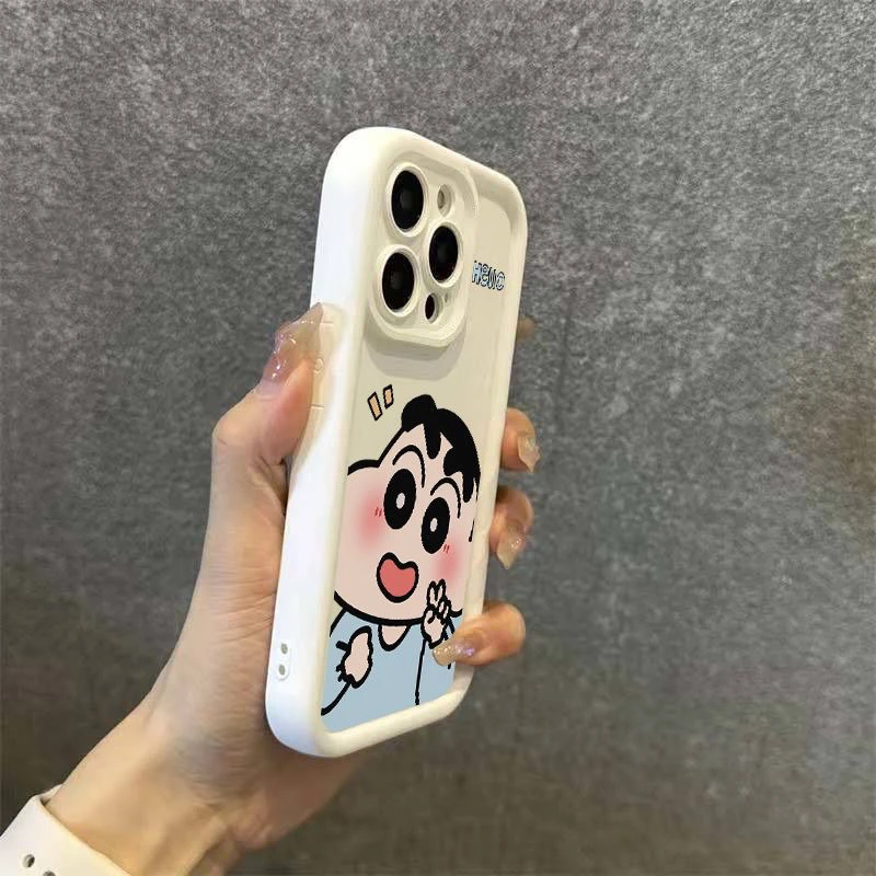 小新妮妮苹果15手机壳iPhone14/13/12/11promax硅胶xr卡通7/8情侣
