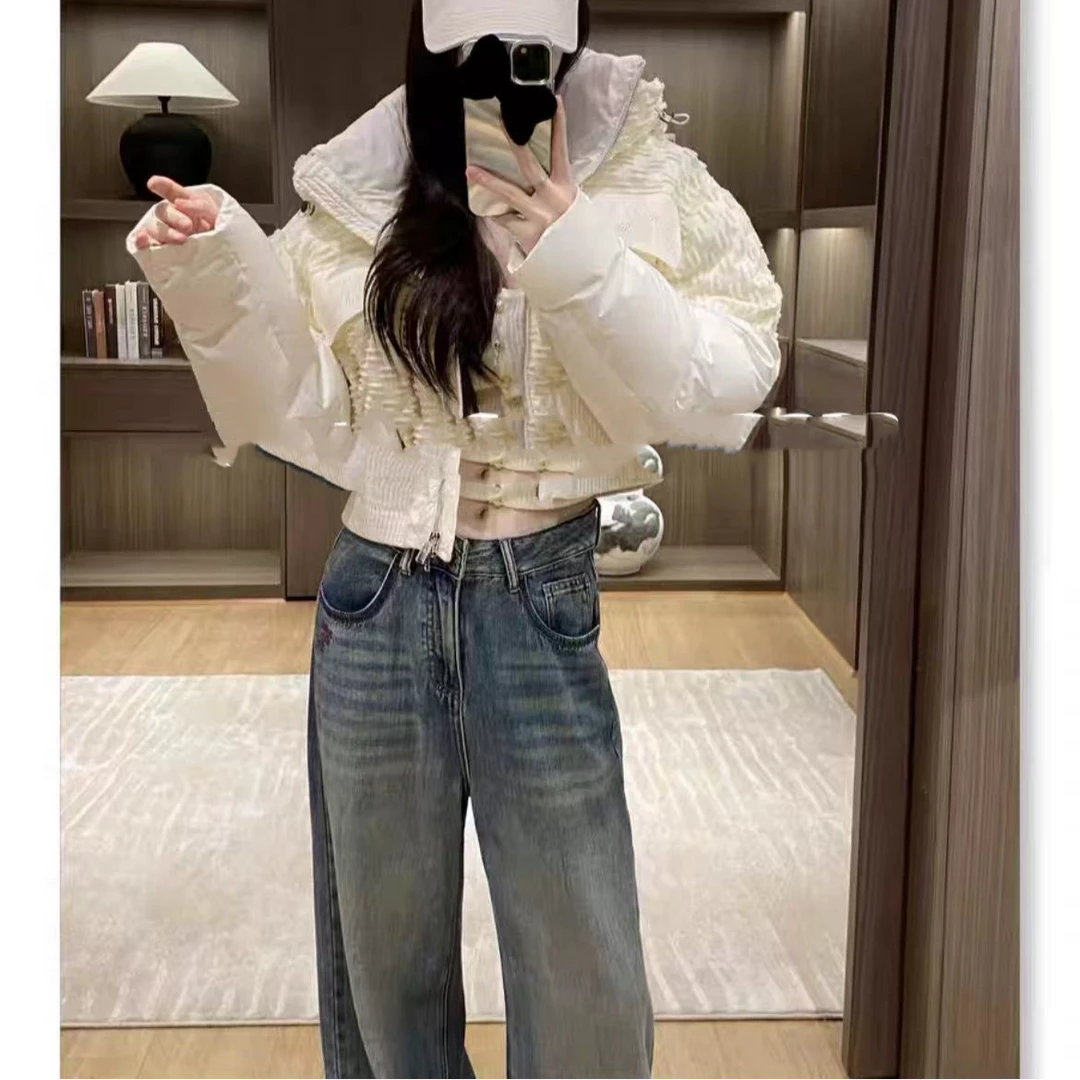 【LH3305】新款韩系短款休闲连帽羽绒服减龄外套